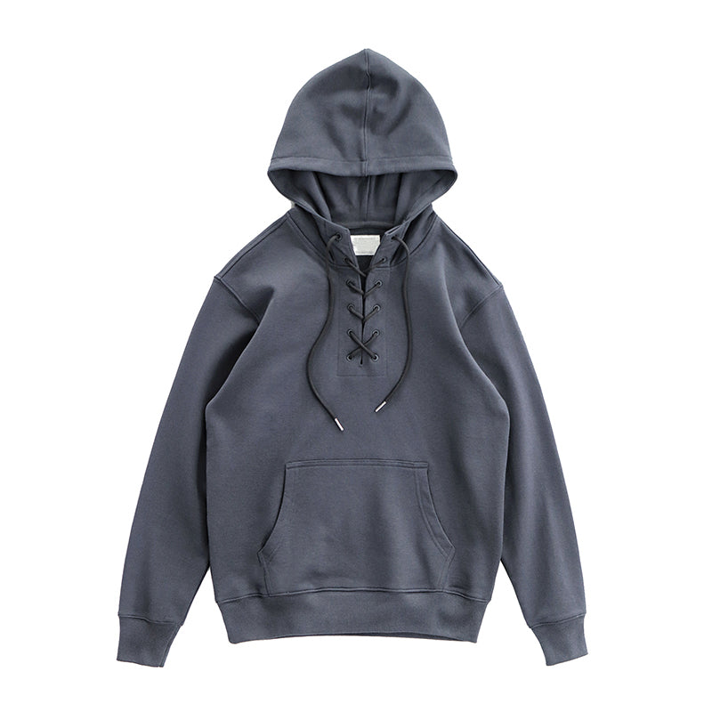 Japanese Loose Plus High Sense Of Chic Drawstring Hooded Sweater