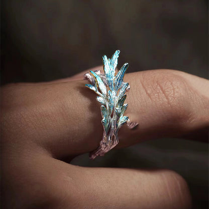 Flower Ring Adjustable Jewelry Ring