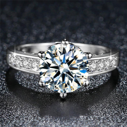 Jewelry zircon ring