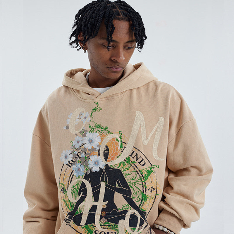 High Street Heavyweight Sweater Pullover Couple Top Autumn And Winter