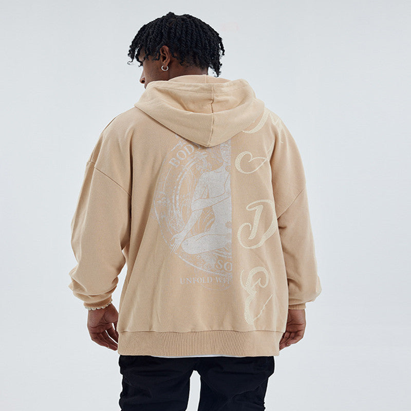 High Street Heavyweight Sweater Pullover Couple Top Autumn And Winter