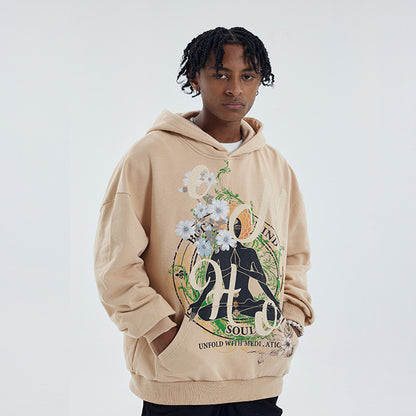 High Street Heavyweight Sweater Pullover Couple Top Autumn And Winter