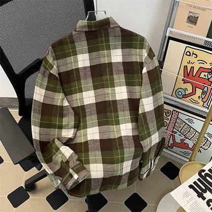 Retro Casual All-match Loose-fitting Couples Shirts
