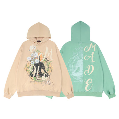 High Street Heavyweight Sweater Pullover Couple Top Autumn And Winter